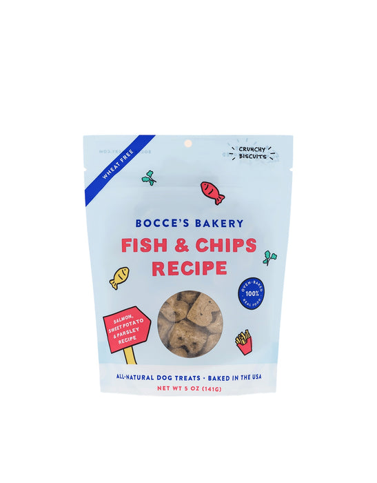 Fish and Chips Crunchy Biscuits