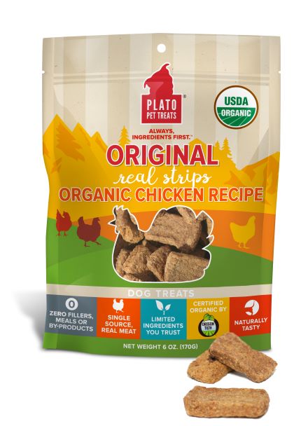 Real Strips-Organic Chicken Strips - Al's Pals Pets