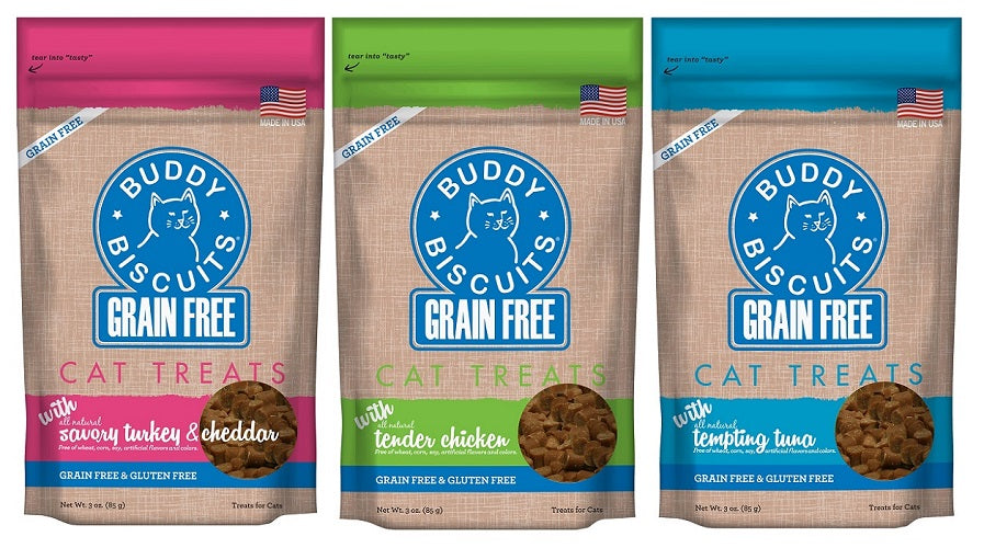 Buddy Biscuits for Cats |  Grain Free Cat Food - Al's Pals Pets