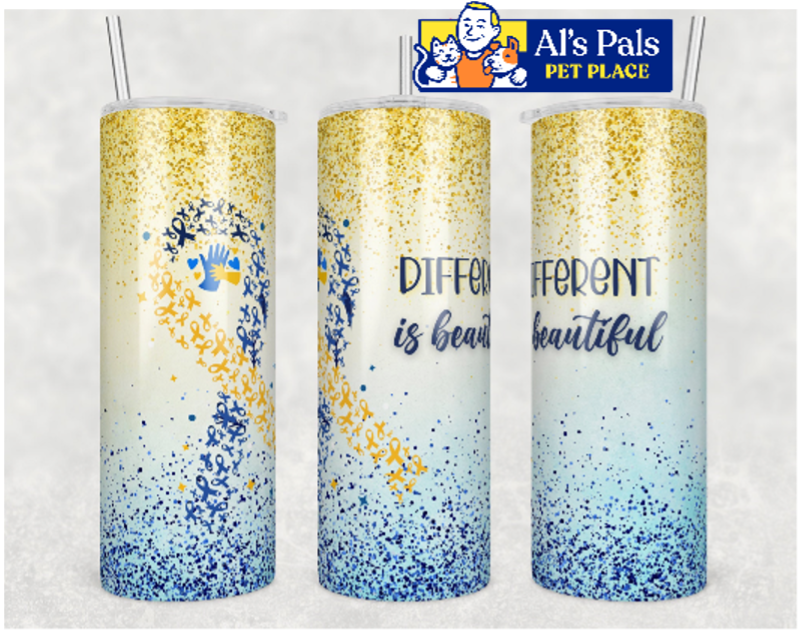 Insulated Tumbler-Down Syndrome Awareness - Al's Pals Pets