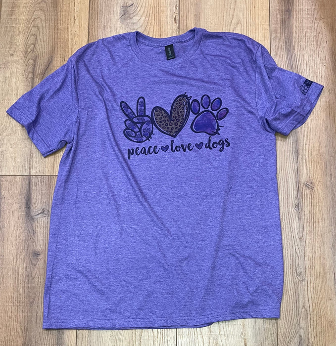 Peace Love Dog Shirt - Al's Pals Pets